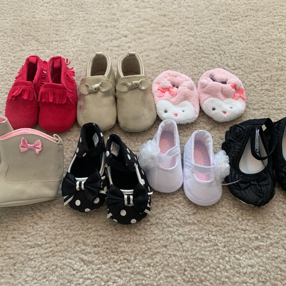 Infant girl shoe bundle